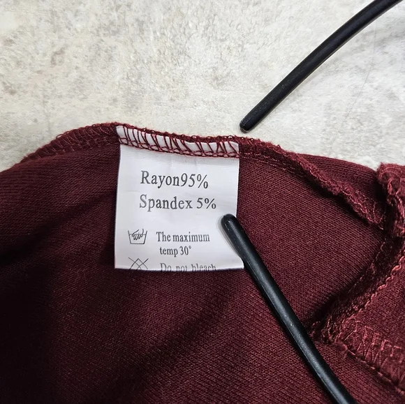 Womens Turtleneck Batwing Long Sleeve Hem Split Tunic - Picture 3 of 4